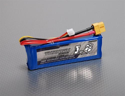 T1800.2S.20 Turnigy 1800mAh 2S 20C Lipo Pack (9169)